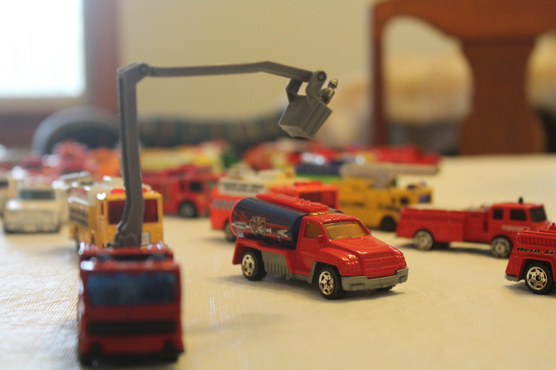 Illustration for article titled Enormous Die-cast collection - Box 1 - Fire Trucks